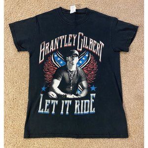 Brantley Gilbert Shirt Men Size Small Band Tour Concert Let It Ride 2014